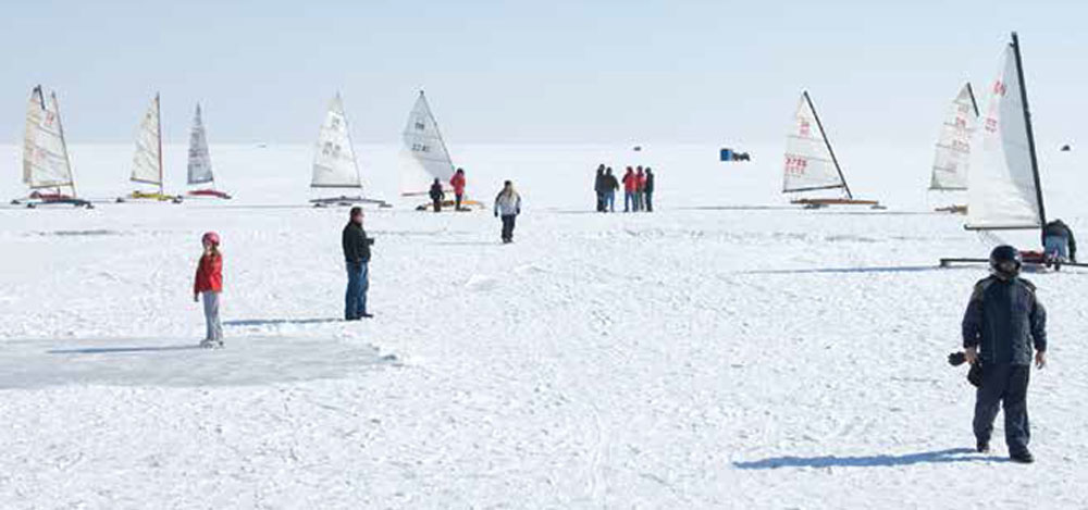 Sailing on Ice