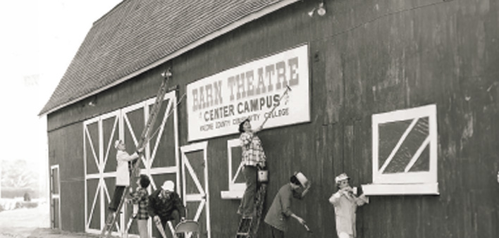A Stage In A Barn – 1967